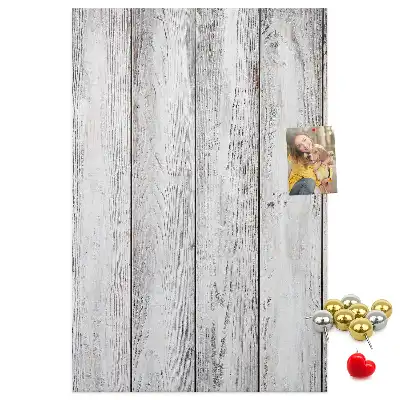 Tableau affichage liège Planches peintes