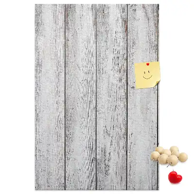 Tableau affichage liège Planches peintes