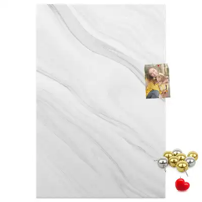 Tableau affichage liège Vagues de marbre