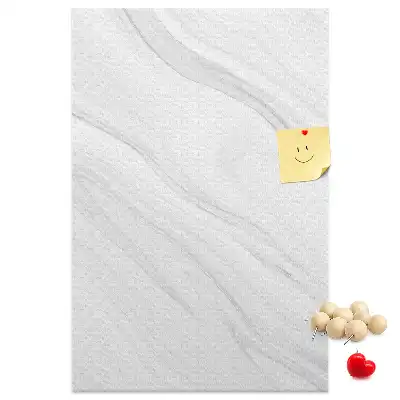 Tableau affichage liège Vagues de marbre