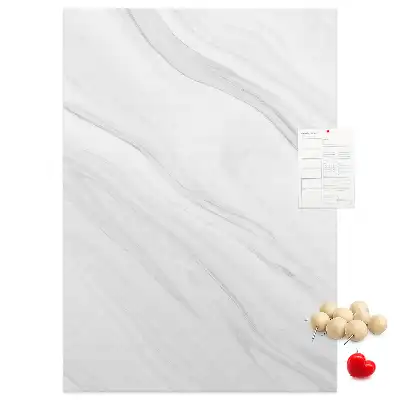Tableau affichage liège Vagues de marbre