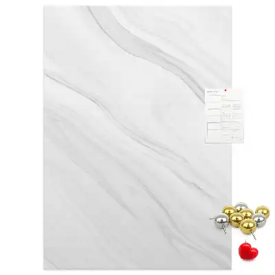 Tableau affichage liège Vagues de marbre