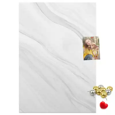 Tableau affichage liège Vagues de marbre
