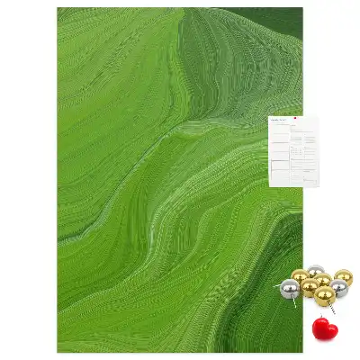 Tableau de liège décoratif Ondes abstraites