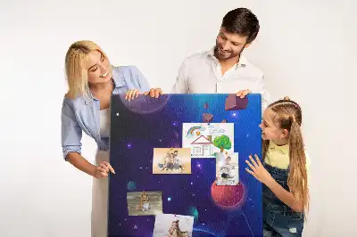 Image tableau en liège Art spatial