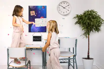 Image tableau en liège Art spatial