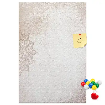 Tableau affichage liège Motifs de mandala