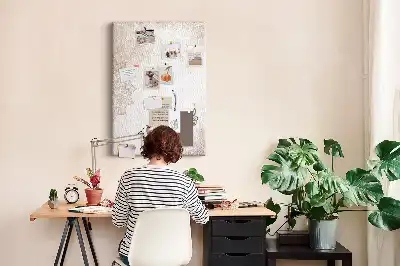 Tableau affichage liège Motifs de mandala
