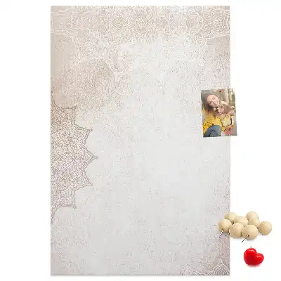 Tableau affichage liège Motifs de mandala