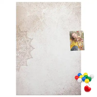 Tableau affichage liège Motifs de mandala