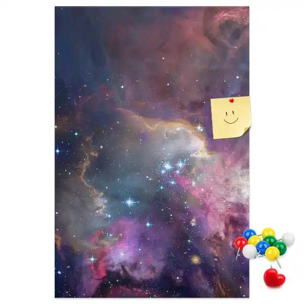 Tableau affichage liège Galaxie stellaire