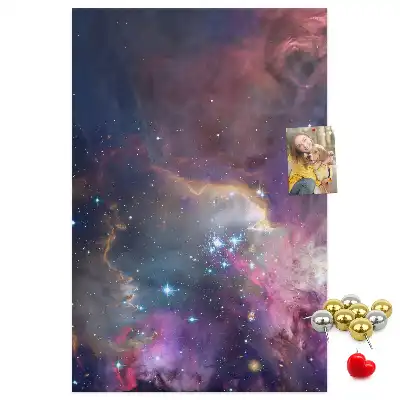 Tableau affichage liège Galaxie stellaire