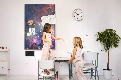 Tableau affichage liège Galaxie stellaire