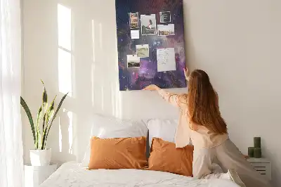 Tableau affichage liège Galaxie stellaire