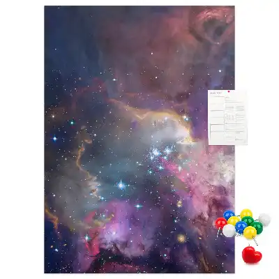 Tableau affichage liège Galaxie stellaire