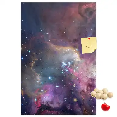 Tableau affichage liège Galaxie stellaire