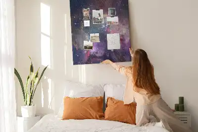 Tableau affichage liège Galaxie stellaire