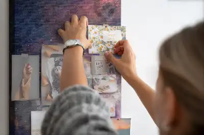 Tableau affichage liège Galaxie stellaire