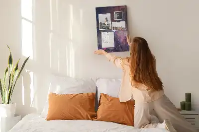 Tableau affichage liège Galaxie stellaire