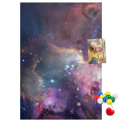 Tableau affichage liège Galaxie stellaire