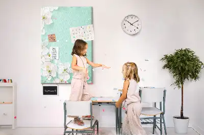Tableau de liège décoratif Fleurs en pleine floraison