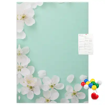 Tableau de liège décoratif Fleurs en pleine floraison