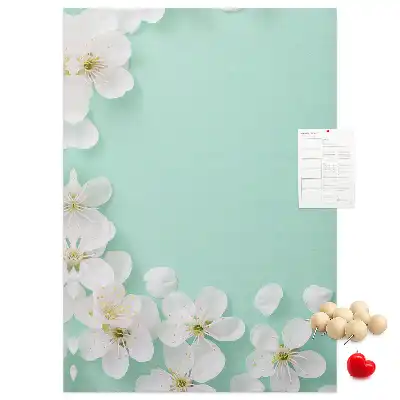 Tableau de liège décoratif Fleurs en pleine floraison