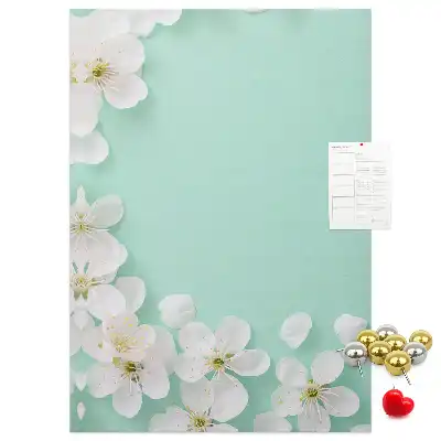 Tableau de liège décoratif Fleurs en pleine floraison