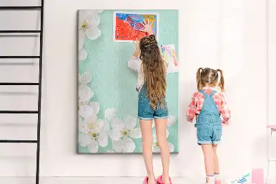 Tableau de liège décoratif Fleurs en pleine floraison