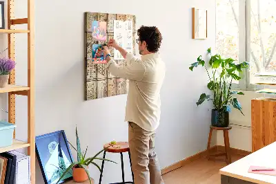 Tableau affichage liège Bouchons de vin