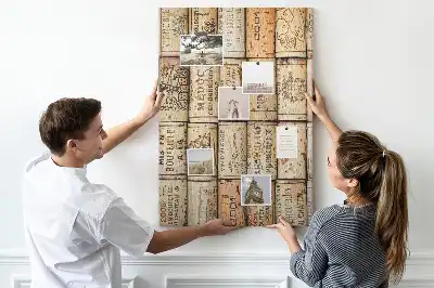 Tableau affichage liège Bouchons de vin