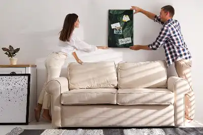 Image tableau en liège Feuilles de végétation de la jungle