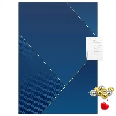 Tableau affichage liège Motif ornemental
