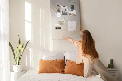 Image tableau en liège Ombre de feuille de palmier