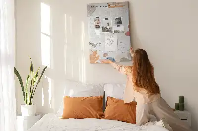 Tableau affichage liège Programme mensuel