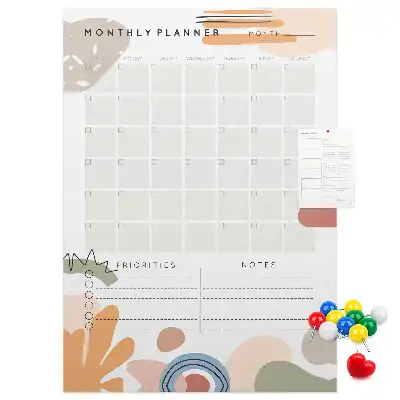 Tableau affichage liège Programme mensuel
