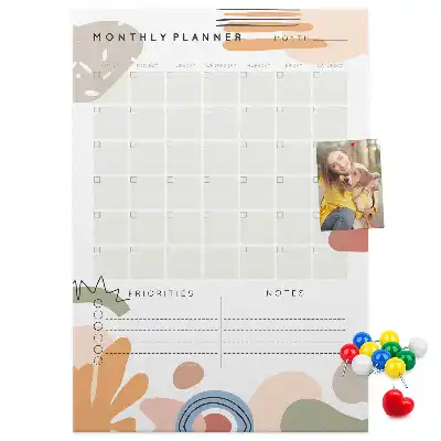 Tableau affichage liège Programme mensuel