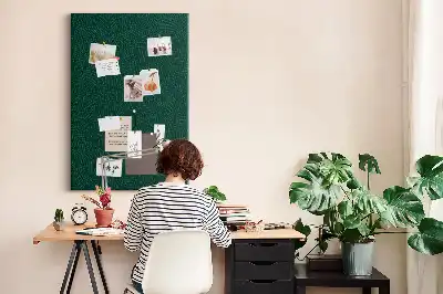 Tableau de liège décoratif Motif linéaire de feuilles