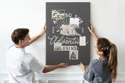 Tableau affichage liège Affiche de style rétro