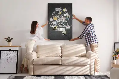 Tableau affichage liège Affiche de style rétro