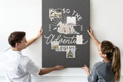 Tableau affichage liège Affiche de style rétro