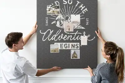 Tableau affichage liège Affiche de style rétro