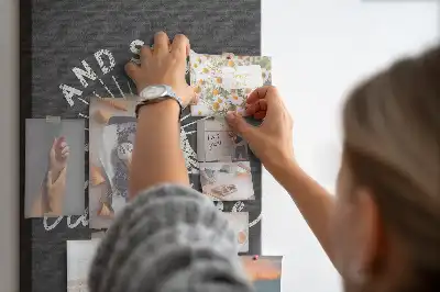 Tableau affichage liège Affiche de style rétro