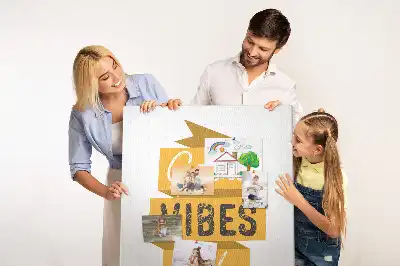 Image tableau en liège Slogan de motivation
