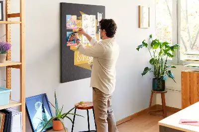 Tableau de liège décoratif Citation inspirante