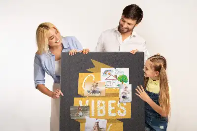 Tableau de liège décoratif Citation inspirante