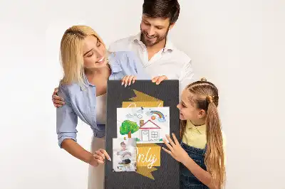 Tableau de liège décoratif Citation inspirante