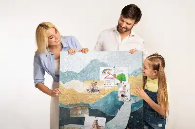 Image tableau en liège Baleine marbrée