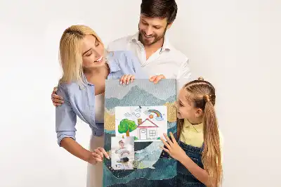 Image tableau en liège Baleine marbrée