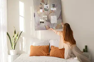 Tableau de liège décoratif Aquarelle de plantes